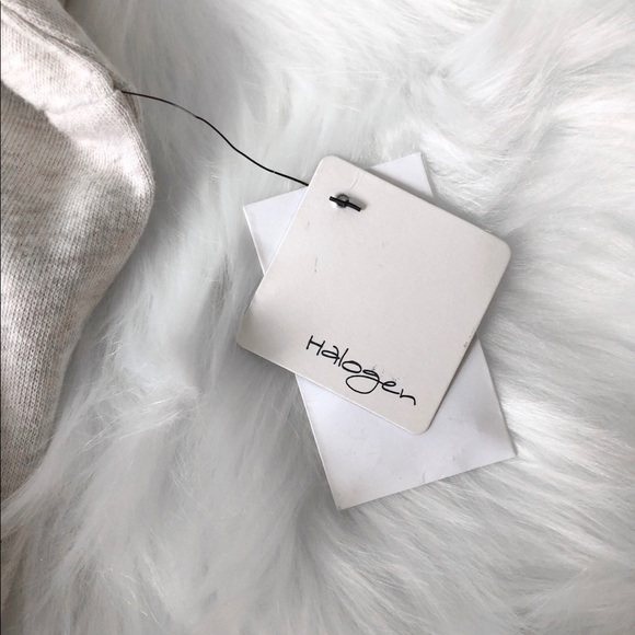 NWT Halogen crew neck embroidered sweater pullover - Picture 4 of 5